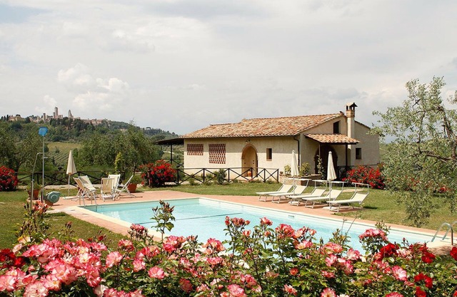 Villa en position panoramique à San Gimignano