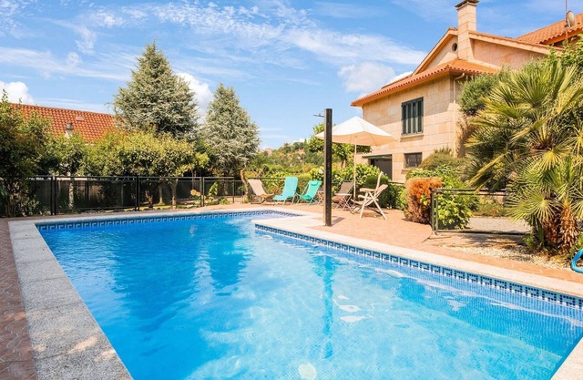 Villa Lapido avec piscine privée à côté du Balneario de Mondariz