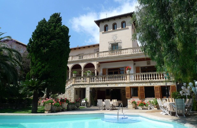 Villa dans le centre de Palma avec piscine et jardin