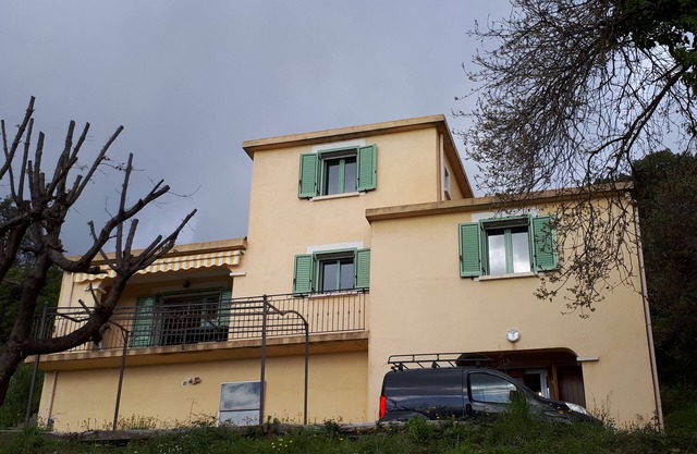 Villa in the countryside, near the sea. Fantastic panoramic sea views.