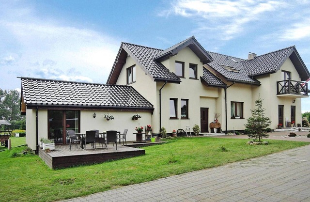Maison de vacances א Troszyn avec jardin