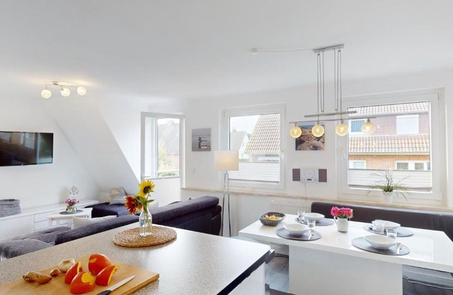 Villa Klarsinni Ferienwohnung 2 Strandkorb
