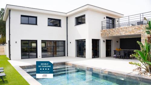 Villa LK - Piscine & Home Cinéma privé, à 10min de la mer