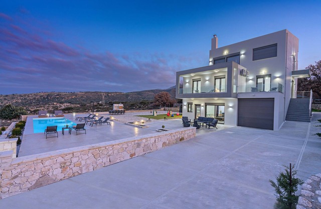 Villa Mare Monte avec piscine privée, Réthymnon, Crète!