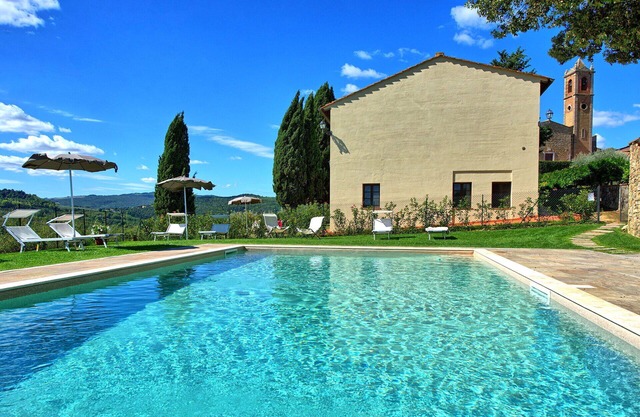Villa, Montauto - Villa de vacances avec piscine près de San Gimignano