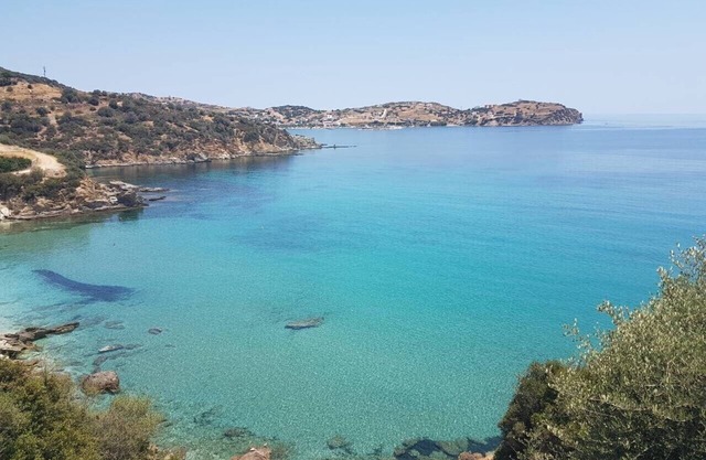 Villa Nafsika avec vue spectaculaire sur la mer Egée pas loin d'Athènes