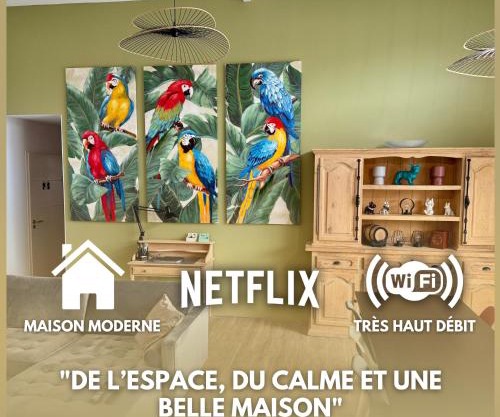 Villa Napoléni - Maison - Calme - Jardin - Parking
