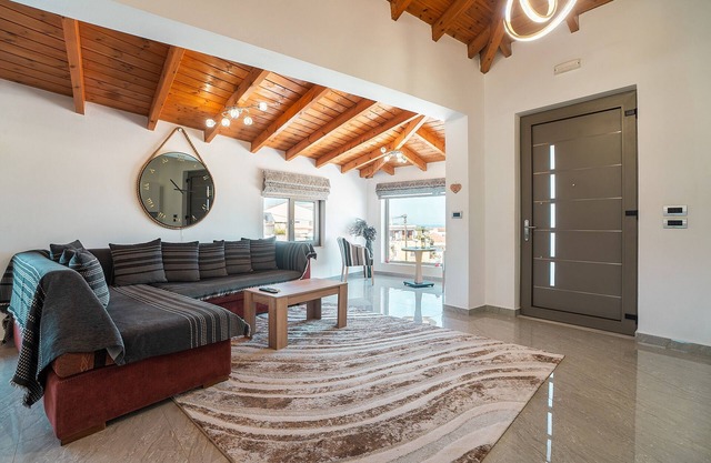 Villa 'Nikolaos 2' avec vue sur mer, Wi-Fi et climatisation