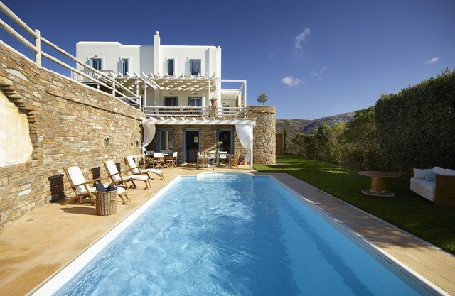 Villa Phivi avec piscine privée à Andros Grèce -Les meilleures vacances