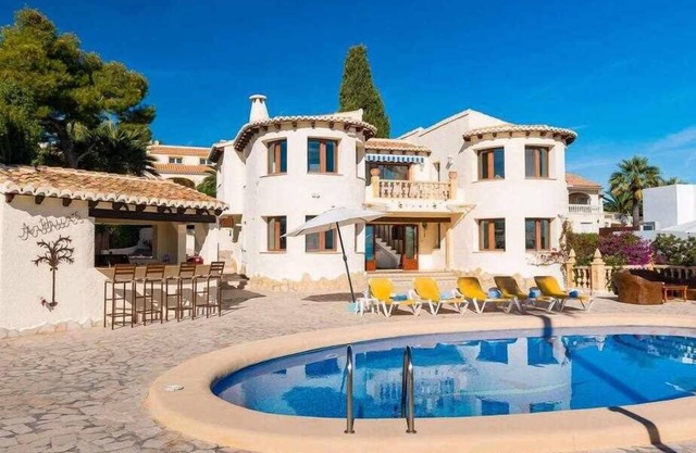 Villa Pia, idéale pour les familles à Moraira