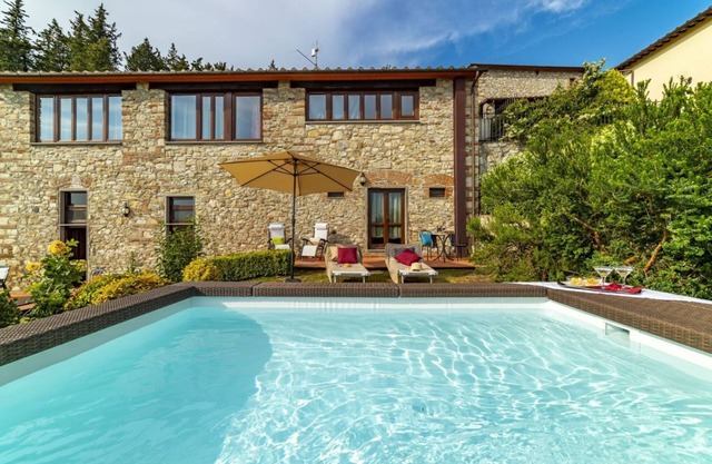 Belle maison nichée dans la campagne toscane