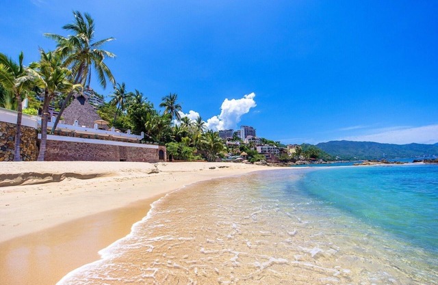 Villa Verde sur la plage de Conchas Chinas au Mexique