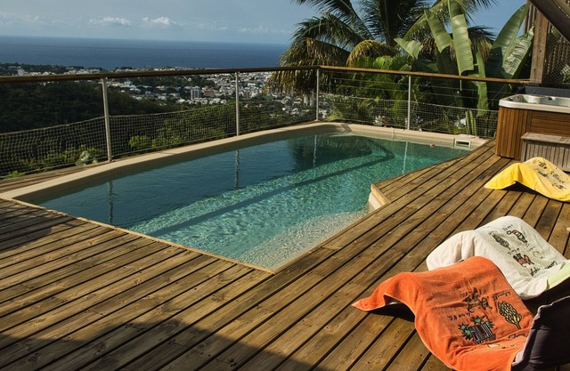 Villa vue exceptionnelle piscine spa