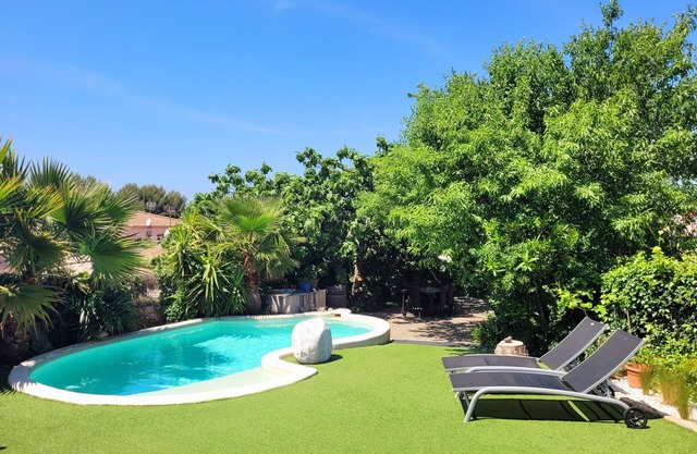 Villa avec piscine & jardin près de Montpellier