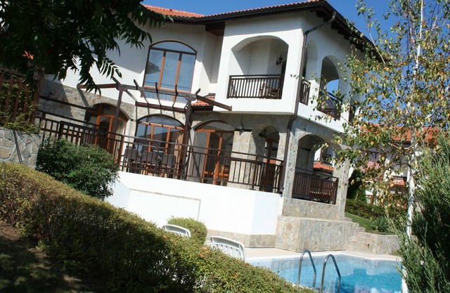 Villa avec piscine privée, vue sur la mer, hôtel de luxe The Vineyards, Aheloy (Pomorie)