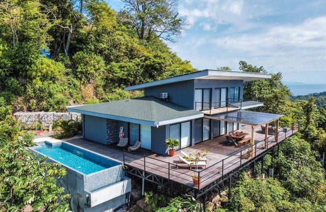 Espectacular Villa, amazing Seaview of famous Isla Tortuga,8 min Curu & ferry st