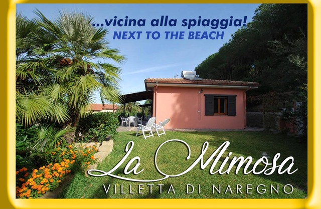 BELLE VILLA AVEC JARDIN À QUELQUES PAS DE LA PLAGE: Dimora "La Mimosa"