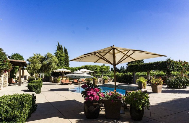 Studio King au bord de la piscine avec entrée privée dans le vignoble