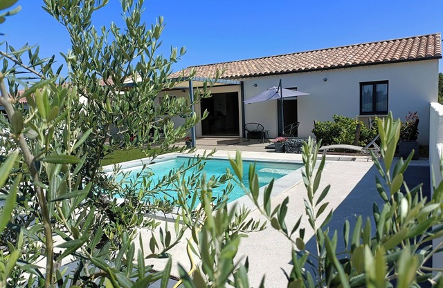 Villa vue sur vignes avec piscine
