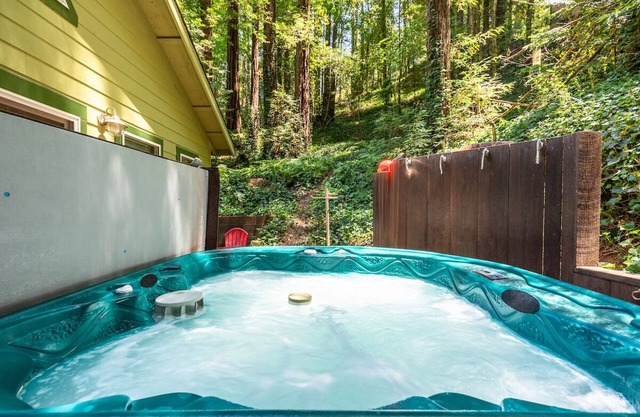 Pays du vin! Hot tub, salle de jeux! Séquoias! Près des vignobles! 15% de réduction jusqu'au mois de mai!