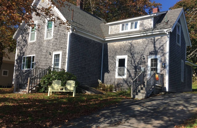 Maison côtière vintage dans la ville de Lubec Maine