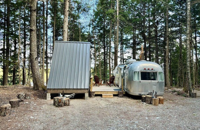 The "Beehive" - a cute Tiny House A-Frame Cabin with a Fabulous View near Acadia