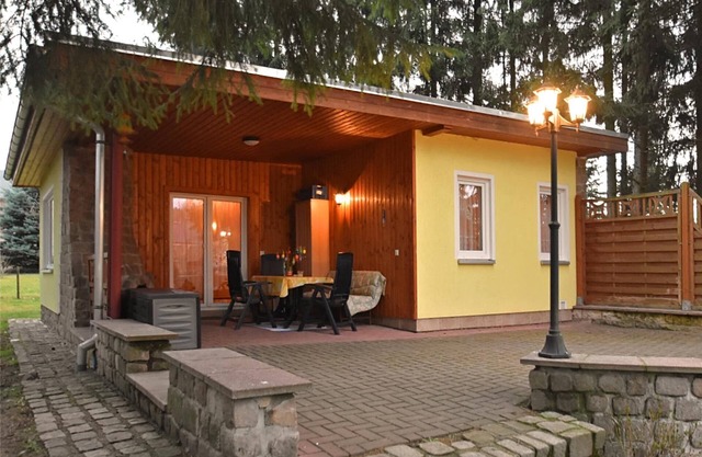 Maison de vacances vintage à Trieb avec terrasse