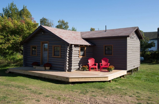 Vintage Log Cabin Hideaway ... Droit de la ville!