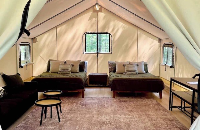 Vireo's Nest-Lux Camping Tent in the Gorge️