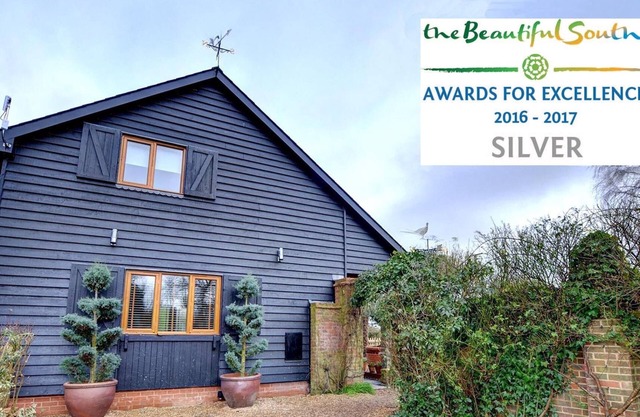 Visitez Gold Award Angleterre Gagner Rural 3 Chambre Barn Conversion dans le Kent
