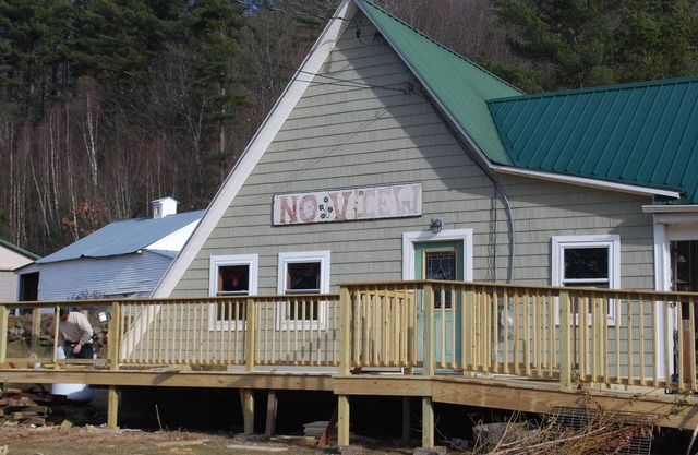 Visite / Ski / Board Maine - Unique Ferme A-Frame organique dans le Maine