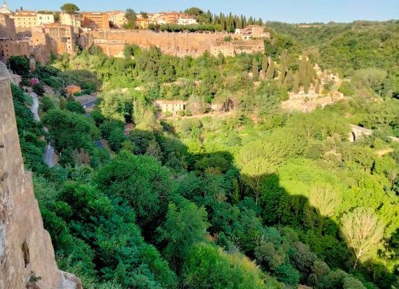 vista sulla vallata