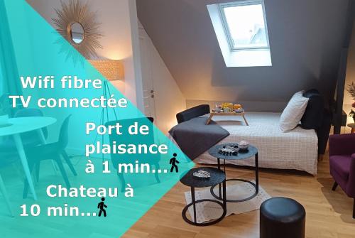 Vivez Caen à pied - À 2 pas du Château, des musées, du marché, des restaurants et au pied du port de plaisance