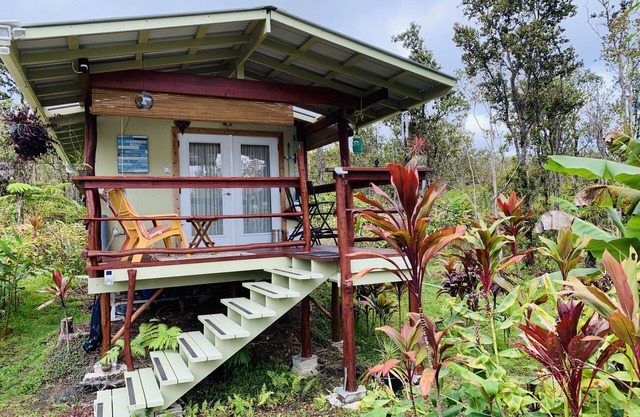 Volcano Off the Grid Eco Cabin Retreat au cœur du raiforest tropical.