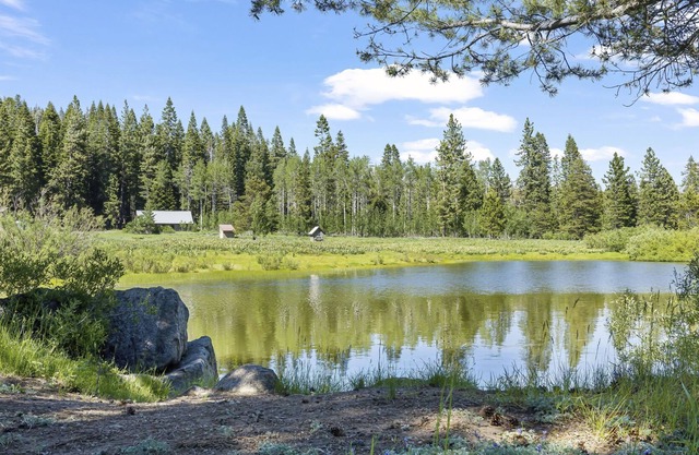 Wake up to Coffee on the Deck and this view #SH596 by Bear Valley Vacation Rentals