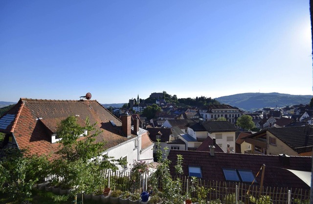 Waldheim Lindenfels Appartement sur la forêt et sur les toits de Lindenfels
