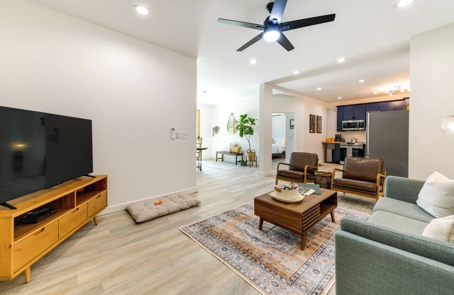 Walk to Downtown Brevard: Apt w/ Patio & Fire Pit!