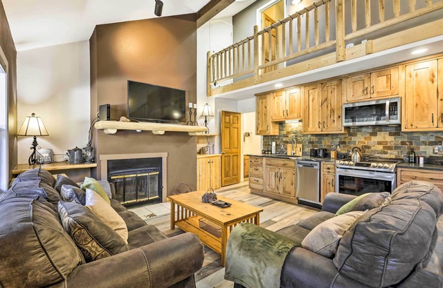 Walk to Grand Lake: Riverfront Gem w/ Fireplace!