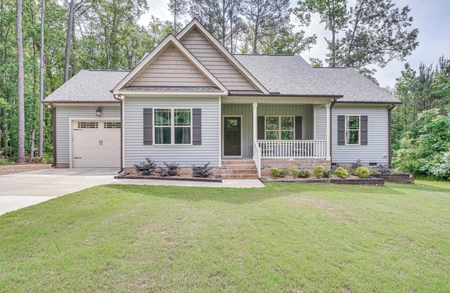 Walk to Lake Gaston: Family Home w/Yard