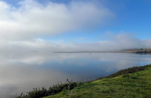 Waratah stunning frontrow lodge with unobstructed sea view on Rockley Park Poole