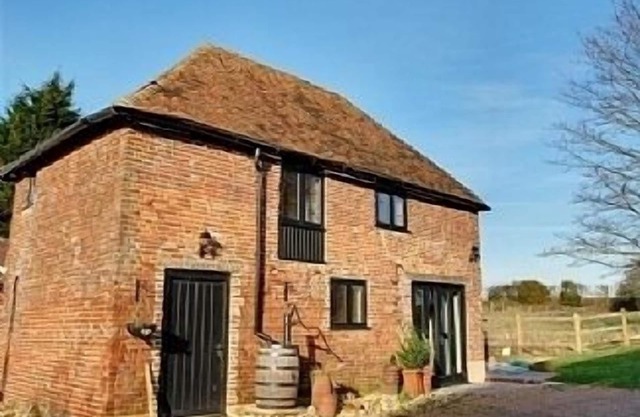 Grenier de ferme de l'eau à Smeeth, Kent
