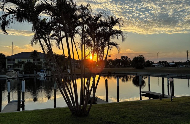 Water front main floor condo on the canals of Punta Gorda Isles