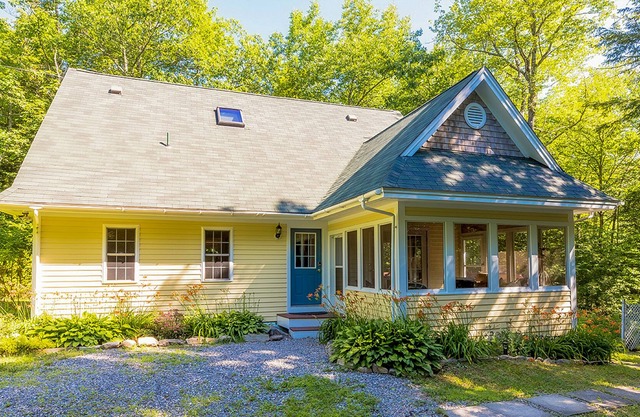 Water-view home with dock, fireplace, central AC & washer/dryer - dog-friendly