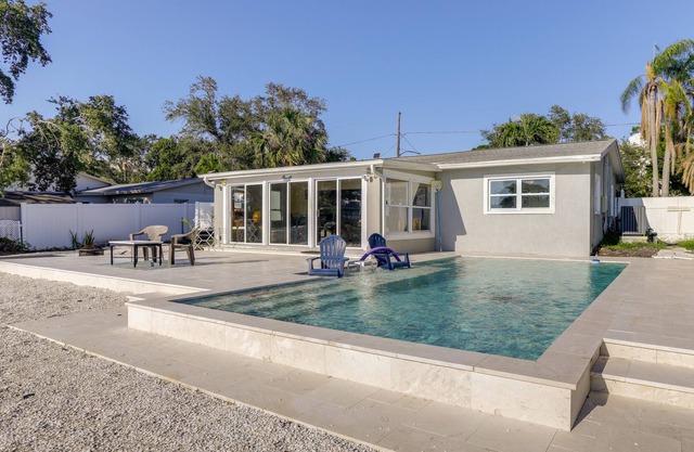 Water-View St. Pete Home w/ Pool on Riviera Bay!