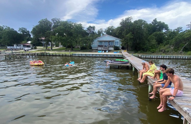 Waterfront Bay property with private beach and pier!