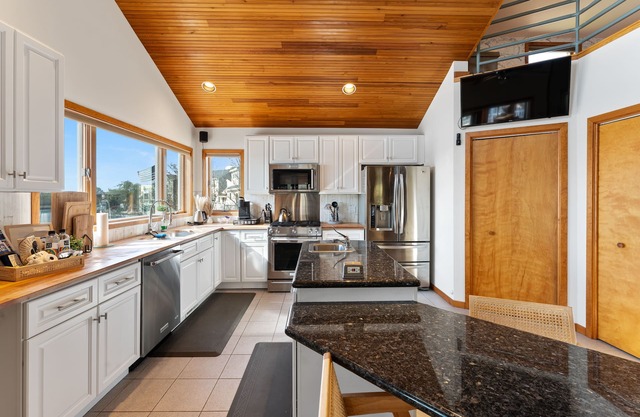 Spacious Waterfront Beach Chalet