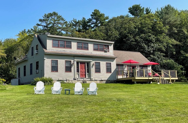 Bord de l'eau, côtier GET AWAY sur 53 acres, animaux acceptés