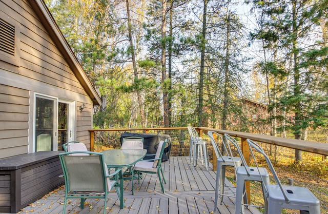 Waterfront Duluth Cabin w/ Deck & River View!
