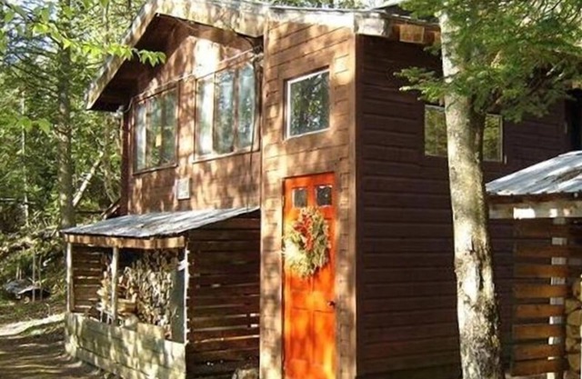 Waterfront Guest Cabin, accès au centre extérieur de Craftsbury