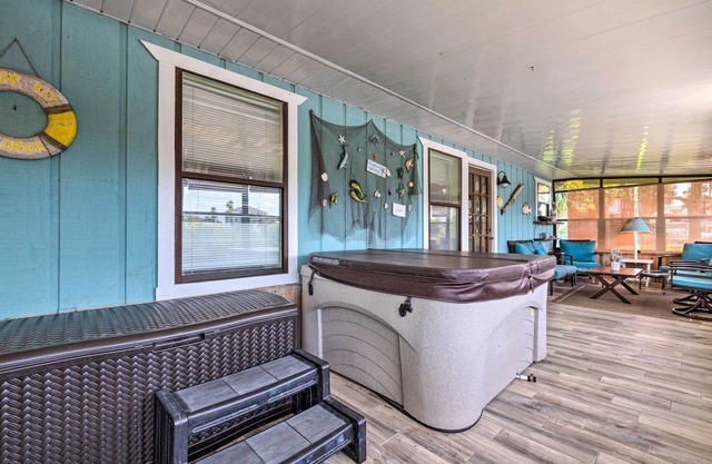 Waterfront Hernando Beach Home w/ Dock & Hot Tub!